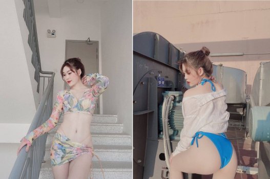 game show sex vietsub Doggy em xinh Miuzxc trong bồn tắm